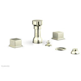 Phylrich - 4 Hole Bidet Cube Hdl - Burnished Nickel