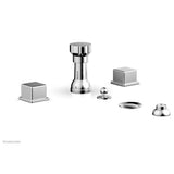 Phylrich - 4 Hole Bidet Cube Hdl - Polished Chrome