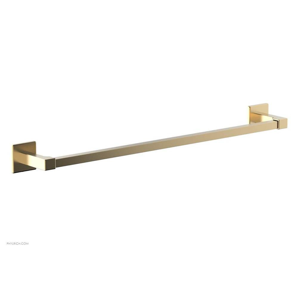 Phylrich - 24'' Towel Bar, Mix S - Satin Brass