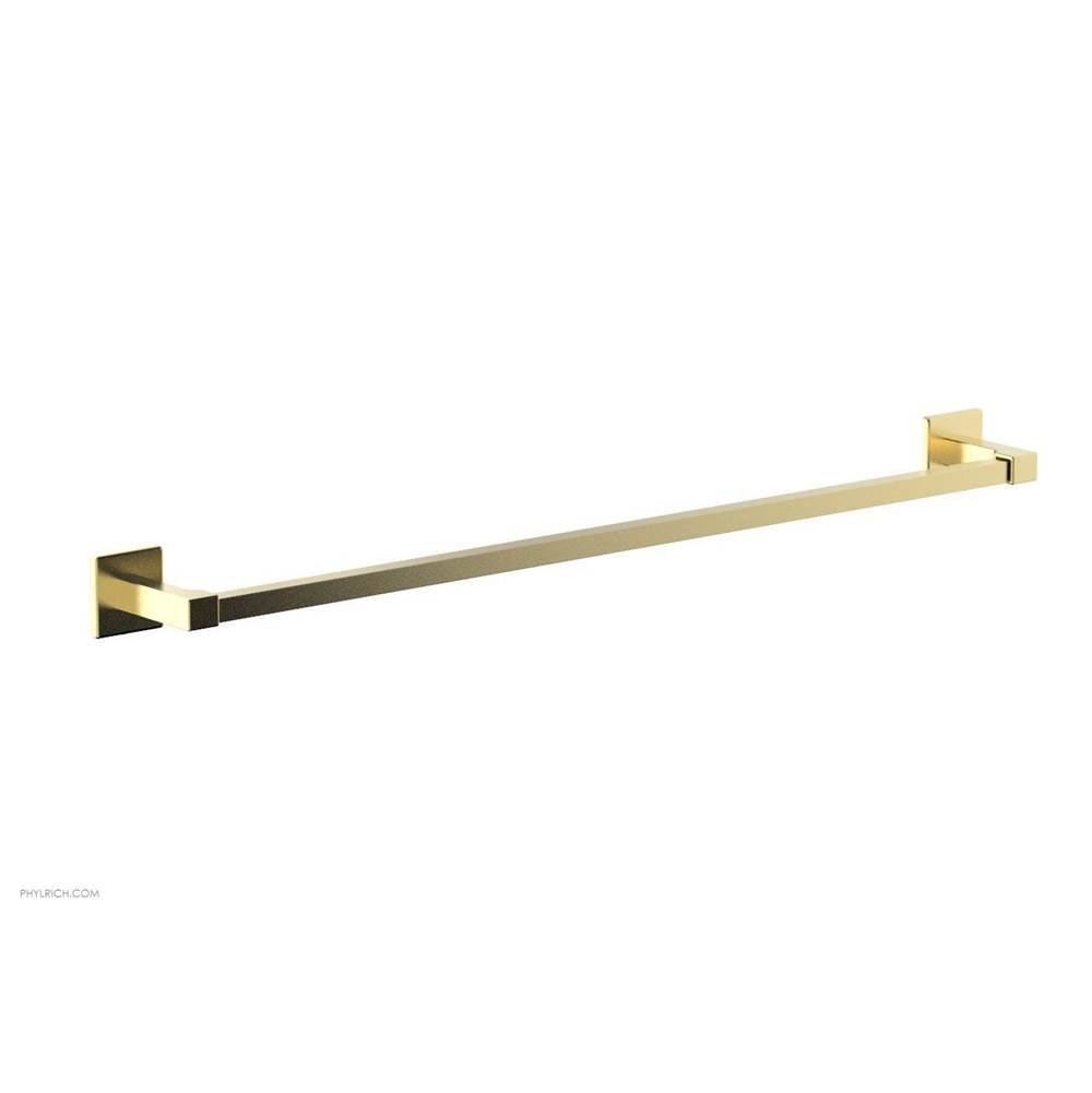 Phylrich - 30'' Towel Bar, Mix S - Polished Brass Uncoated