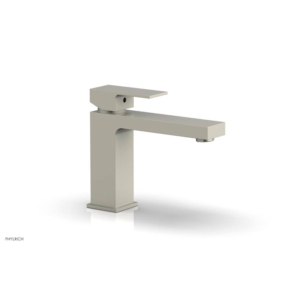 Phylrich - MIX Single Hole Lavatory Faucet Blade Handle 4-3/4'' Height 290L-06 - Burnished Nickel