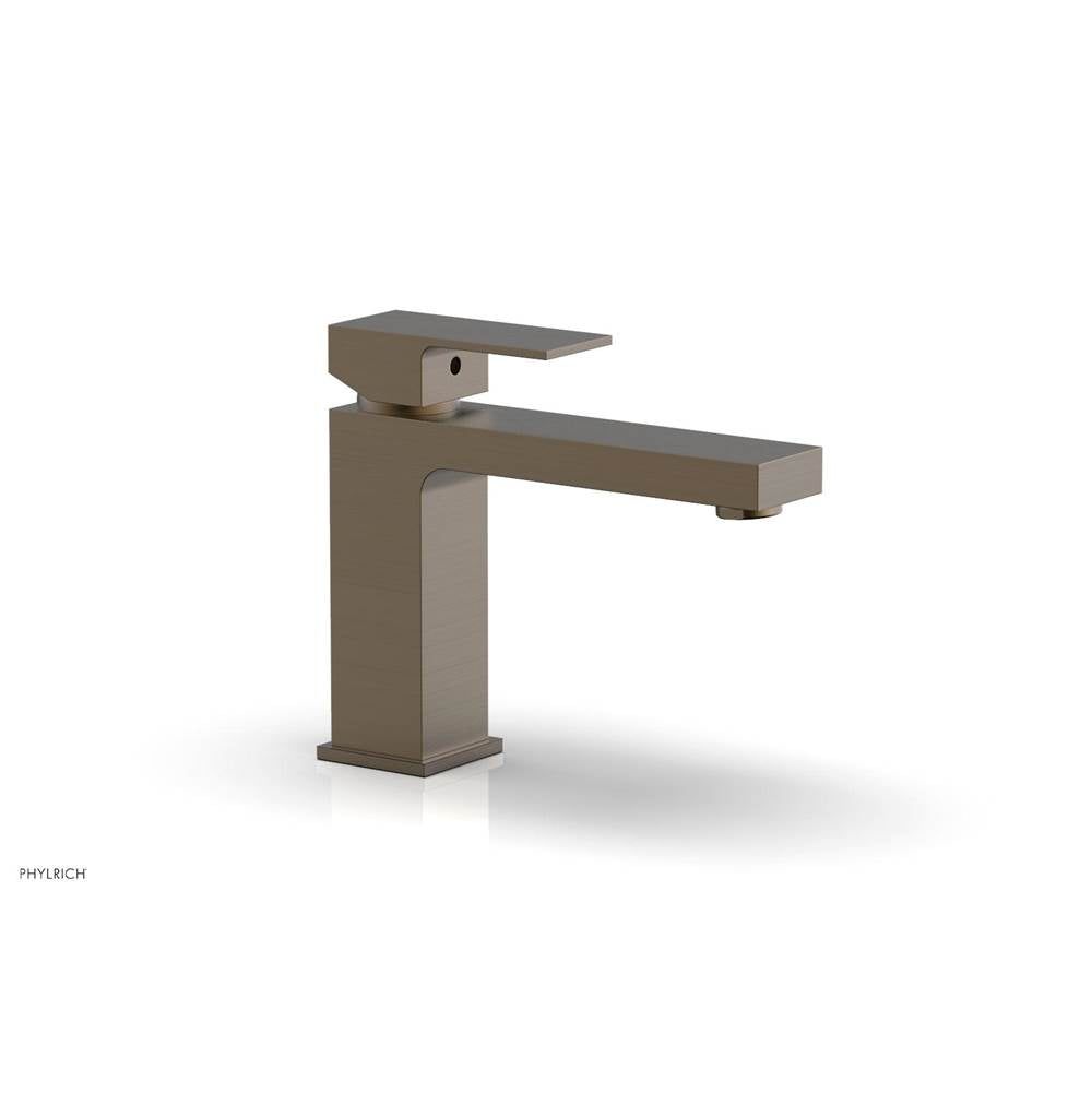 Phylrich - MIX Single Hole Lavatory Faucet Blade Handle 4-3/4'' Height 290L-06 - Old English Brass