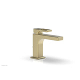 Phylrich - MIX Single Hole Lavatory Faucet Ring Handle 4-3/4'' Height 290L-07 - Satin Brass