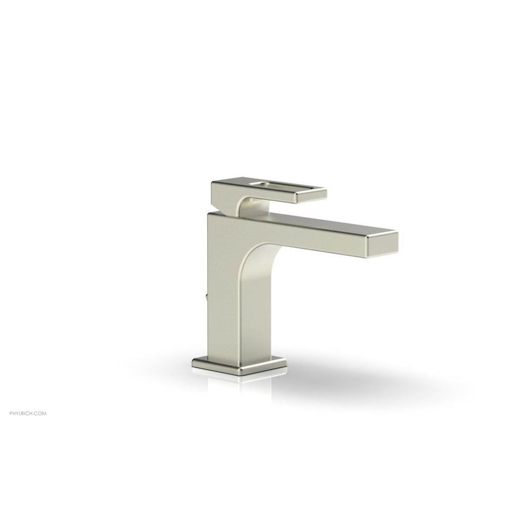 Phylrich - MIX Single Hole Lavatory Faucet Ring Handle 4-3/4'' Height 290L-07 - French Brass