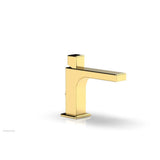 Phylrich - S/H Lav Fct, Cube Hdl - Burnished Gold