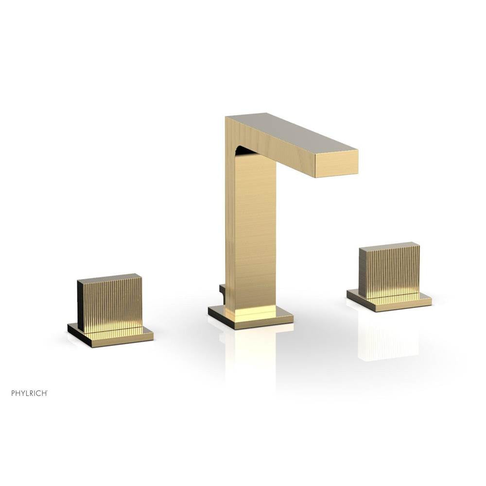 Phylrich - STRIA Widespread Faucet 291-01 - Satin Brass