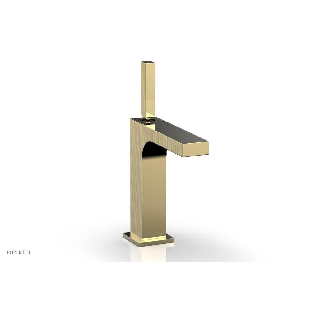 Phylrich - STRIA Single Hole Lavatory Faucet 291-06 - Polished Brass Uncoated