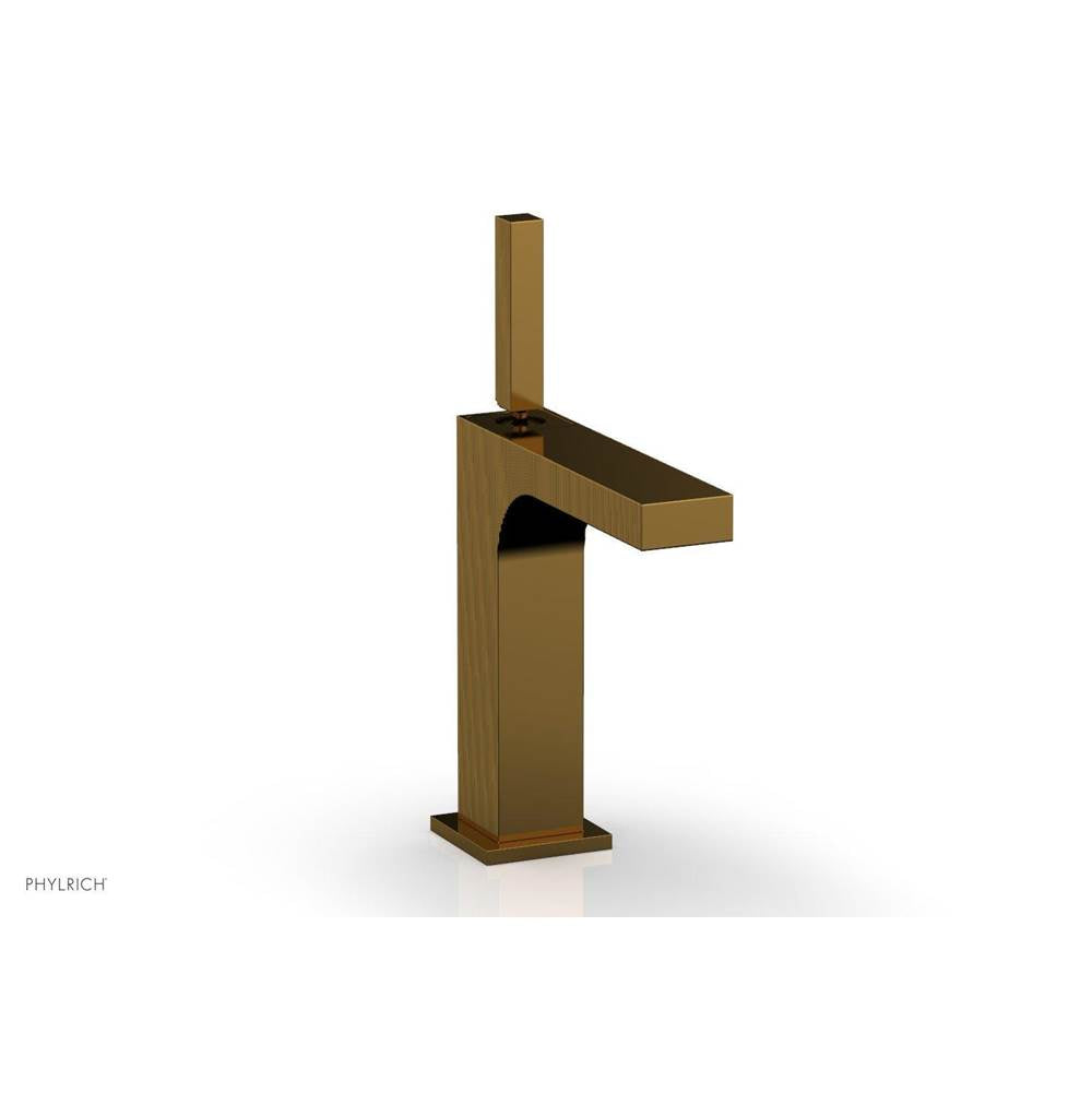 Phylrich - STRIA Single Hole Lavatory Faucet 291-06 - French Brass