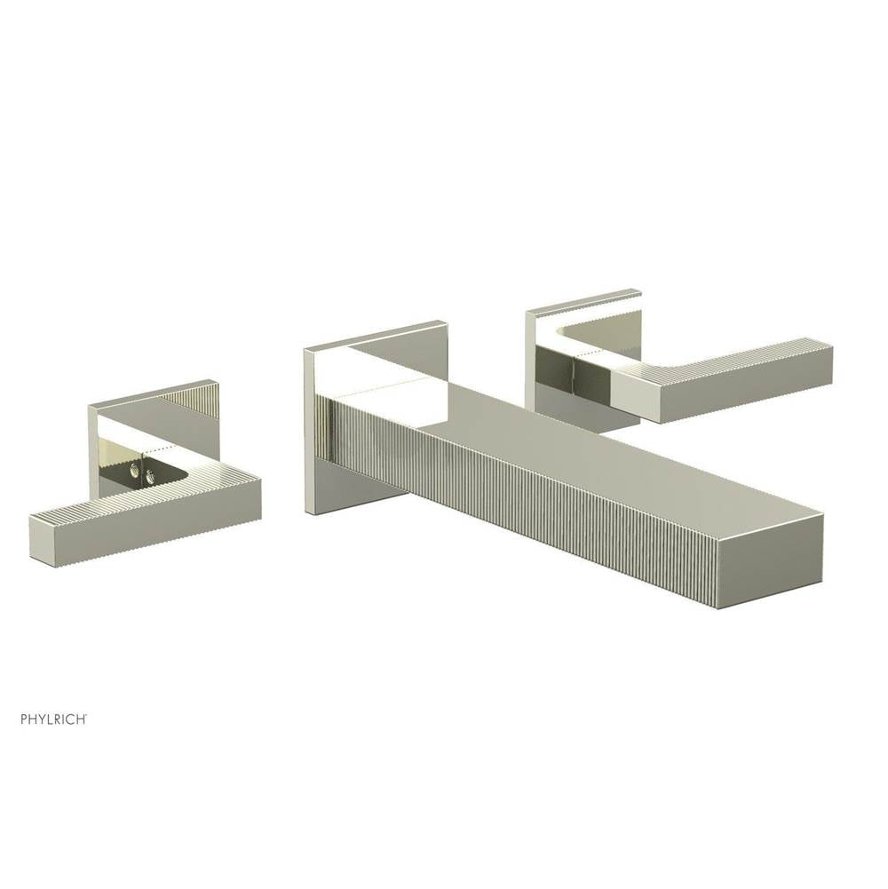 Phylrich - STRIA Wall Lavatory Set 291-12 - Burnished Nickel