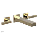 Phylrich - STRIA Wall Lavatory Set 291-12 - Satin Brass