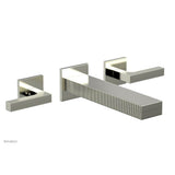 Phylrich - STRIA Wall Lavatory Set 291-12 - Satin Nickel