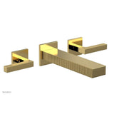 Phylrich - STRIA Wall Lavatory Set 291-12 - Satin Gold