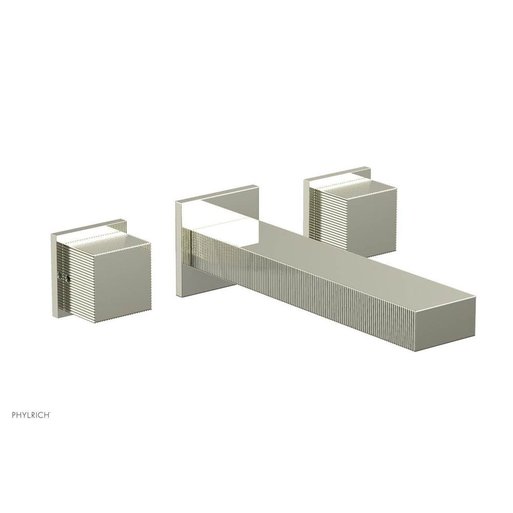 Phylrich - STRIA Wall Lavatory Set 291-14 - Burnished Nickel