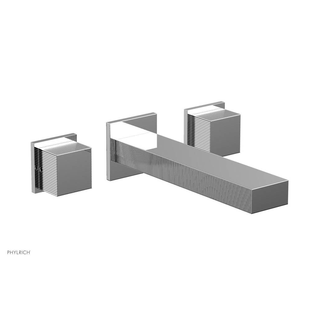 Phylrich - STRIA Wall Lavatory Set 291-14 - Polished Chrome