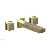 Phylrich - STRIA Wall Lavatory Set 291-14 - Polished Brass