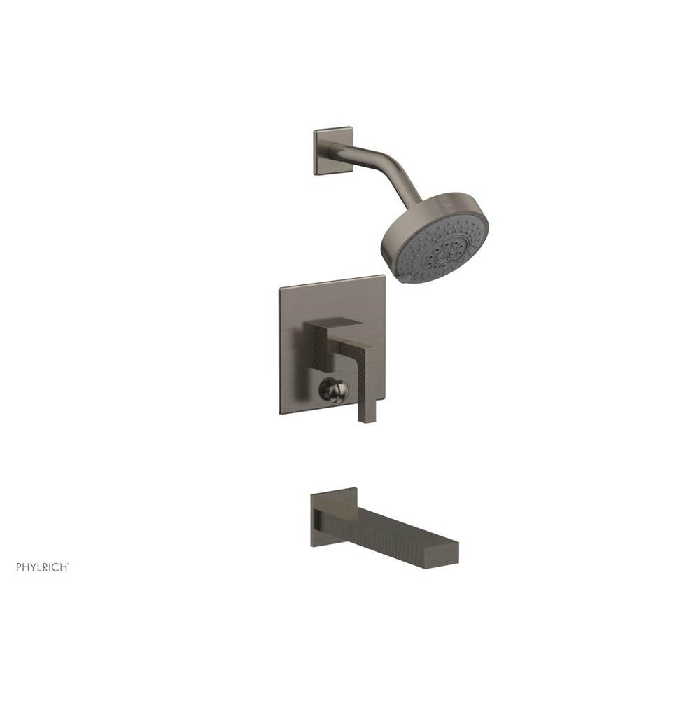 Phylrich - STRIA Pressure Balance Tub and Shower Set 291-27 - Pewter