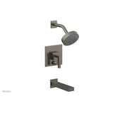 Phylrich - STRIA Pressure Balance Tub and Shower Set 291-27 - Pewter