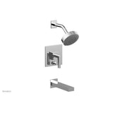 Phylrich - STRIA Pressure Balance Tub and Shower Set 291-27 - Polished Chrome