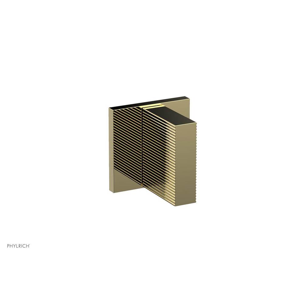 Phylrich - STRIA Volume Control/Diverter Trim Blade Handle 291-35 - French Brass