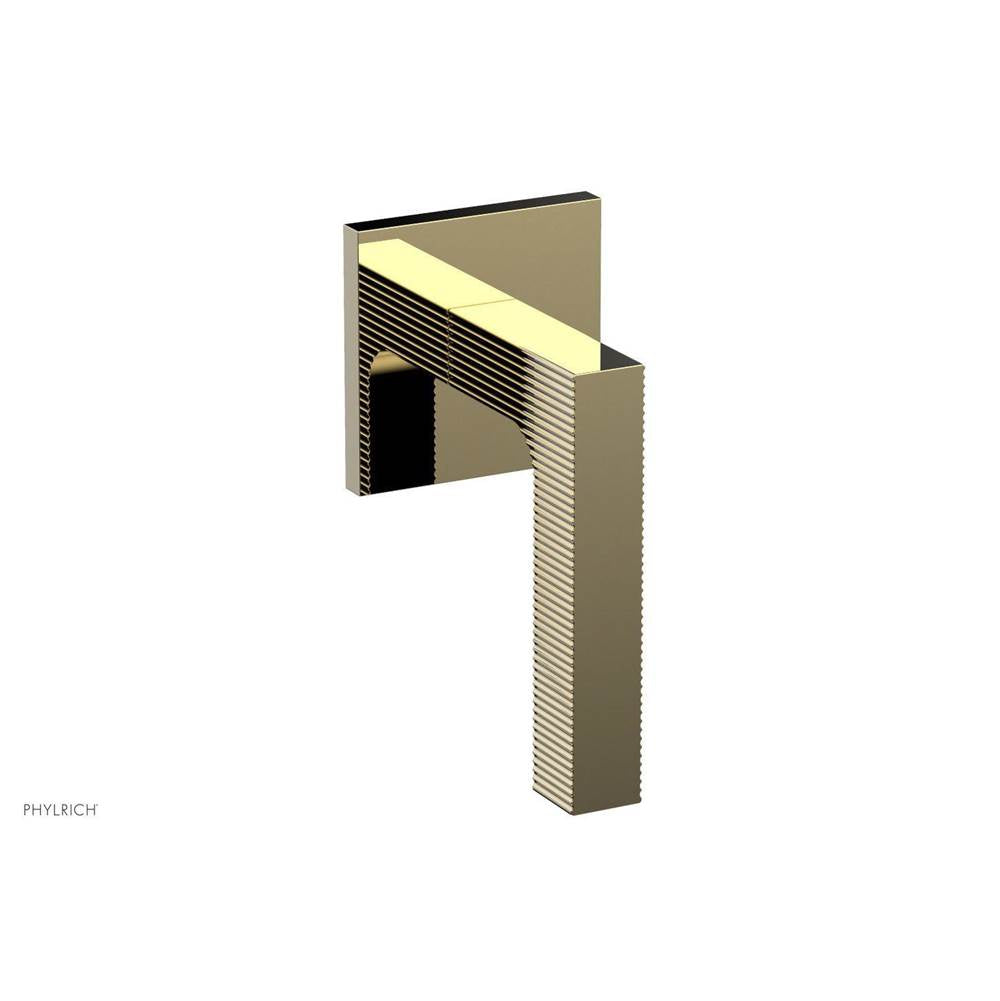 Phylrich - STRIA Volume Control/Diverter Trim Lever Handle 291-36 - Polished Brass Uncoated