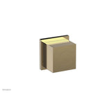 Phylrich - STRIA Volume Control/Diverter Trim Cube Handle 291-38 - Polished Nickel
