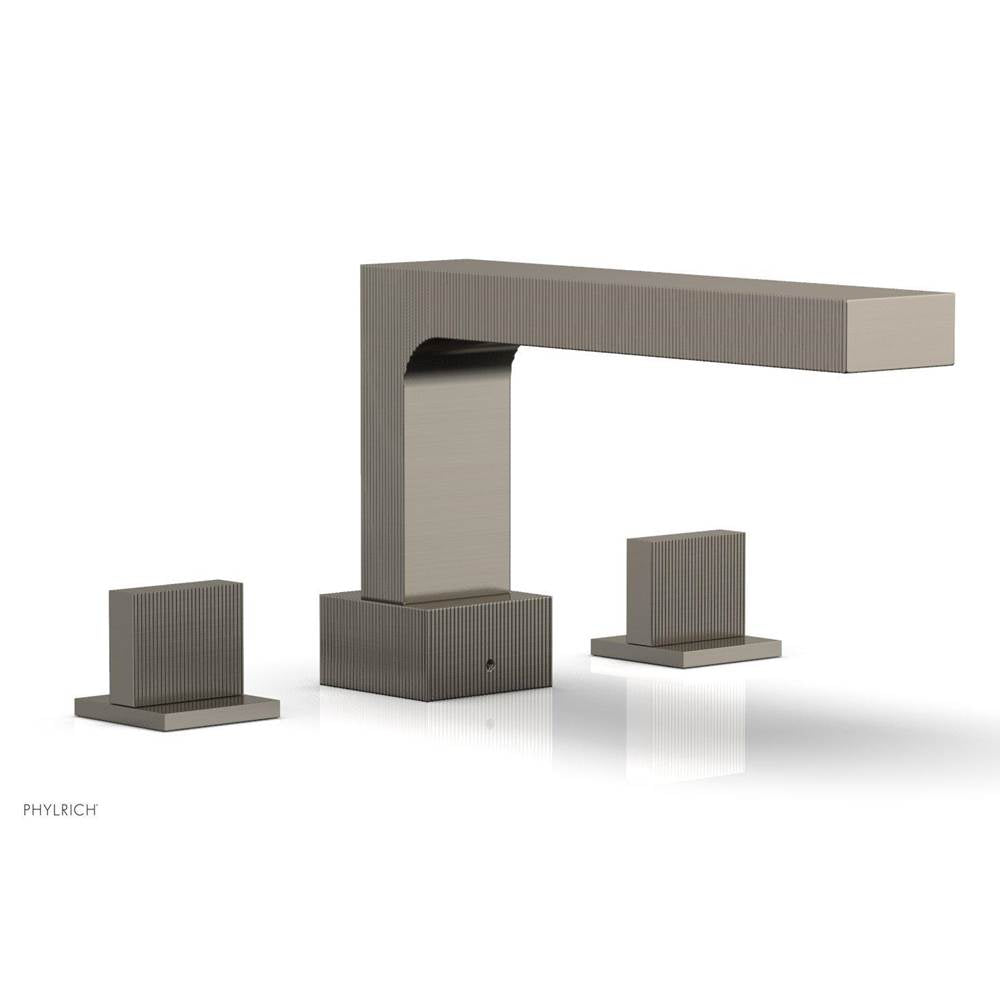 Phylrich - STRIA Deck Tub Set Blade Handles 291-40 - Pewter