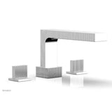 Phylrich - STRIA Deck Tub Set Blade Handles 291-40 - Polished Chrome