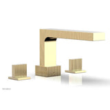 Phylrich - STRIA Deck Tub Set Blade Handles 291-40 - Satin Brass