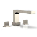 Phylrich - STRIA Deck Tub Set Blade Handles 291-40 - Polished Nickel