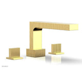 Phylrich - STRIA Deck Tub Set Blade Handles 291-40 - Satin Gold