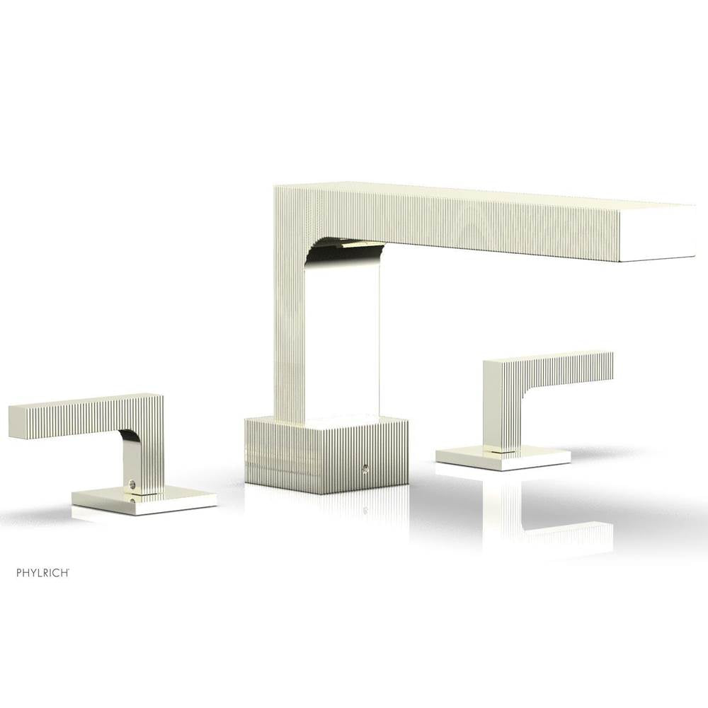 Phylrich - STRIA Deck Tub Set Lever Handles 291-41 - Burnished Nickel