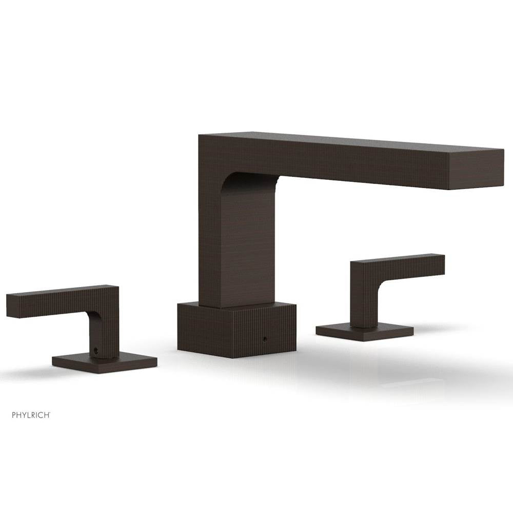 Phylrich - STRIA Deck Tub Set Lever Handles 291-41 - Antique Bronze