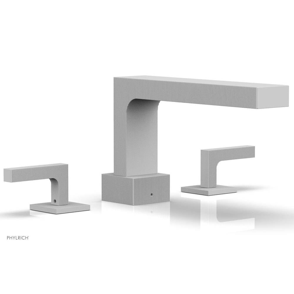 Phylrich - STRIA Deck Tub Set Lever Handles 291-41 - Satin White