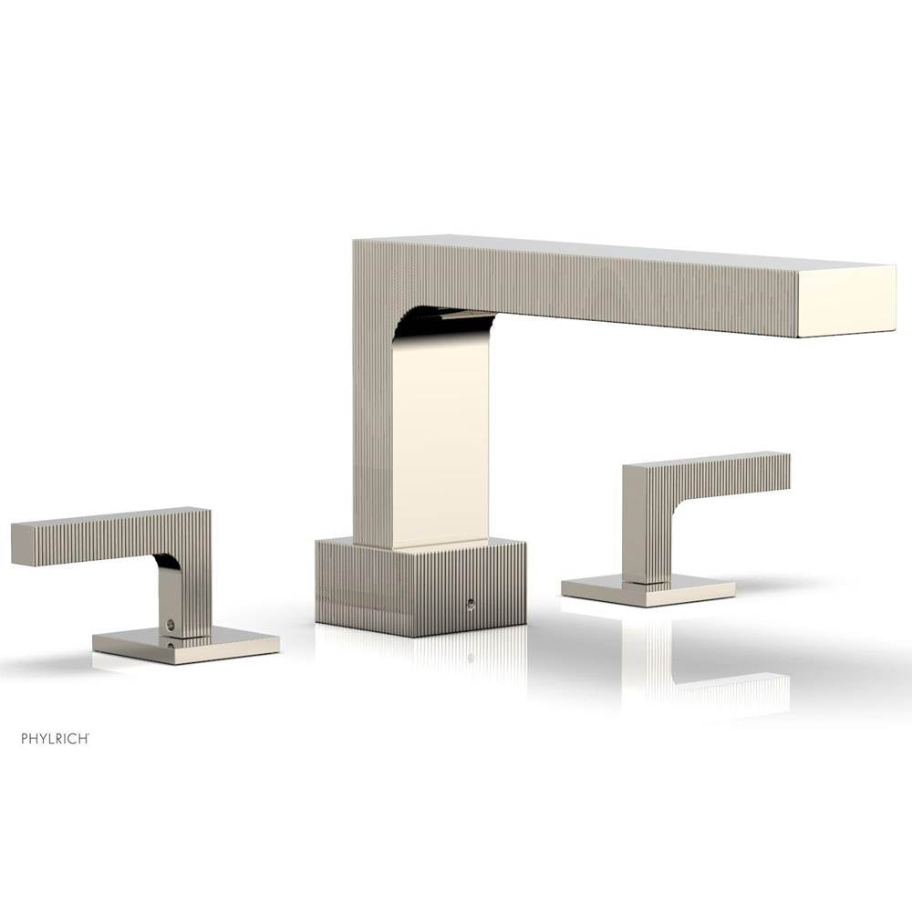 Phylrich - STRIA Deck Tub Set Lever Handles 291-41 - Satin Brass