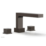 Phylrich - STRIA Deck Tub Set Cube Handles 291-43 - Oil Rubbed Bronze