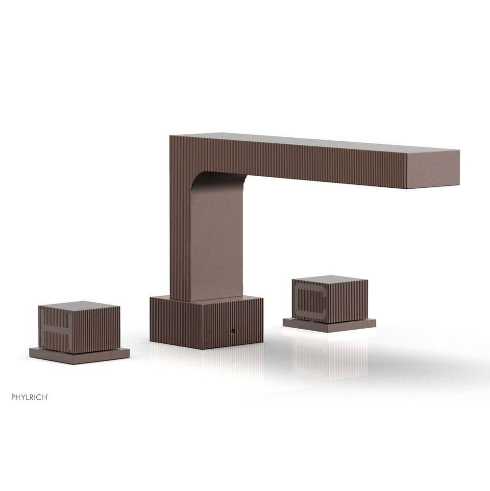 Phylrich - Deck Tub Set, Cube To - Weathered Copper