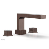 Phylrich - Deck Tub Set, Cube To - Weathered Copper