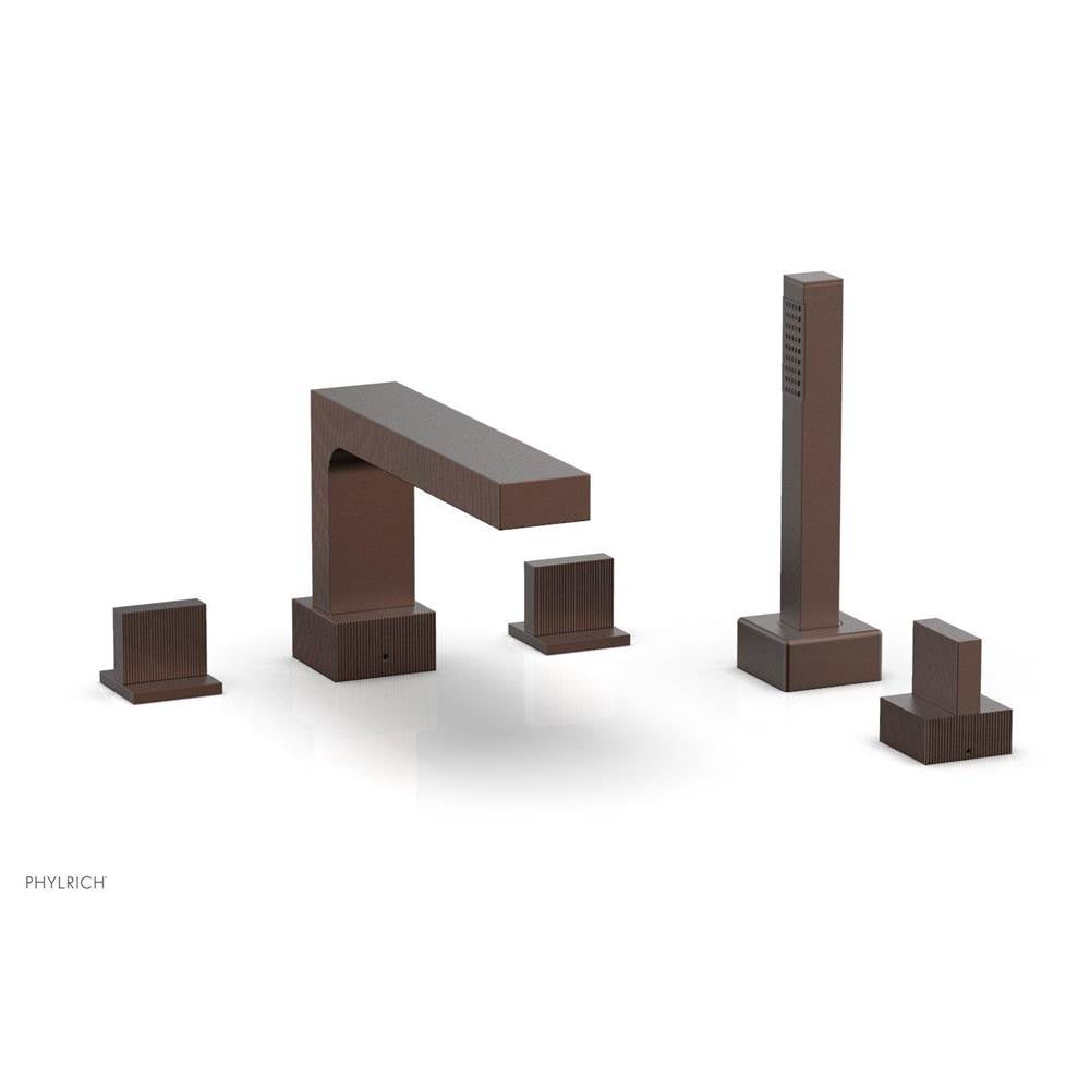 Phylrich - Deck Tub W/Hsm Blade - Weathered Copper