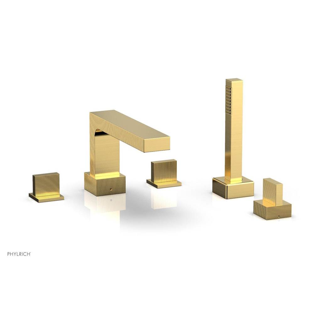 Phylrich - Deck Tub W/Hsm Blade - Burnished Gold