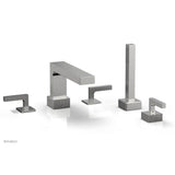 Phylrich - STRIA Deck Tub Set with Hand Shower 291-49 - Pewter