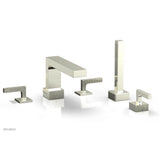 Phylrich - STRIA Deck Tub Set with Hand Shower 291-49 - Polished Brass Uncoated
