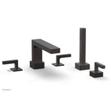 Phylrich - Deck Tub W/Hsm Lever - Weathered Copper