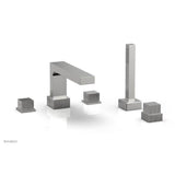 Phylrich - STRIA Deck Tub Set with Hand Shower 291-51 - Satin chrome