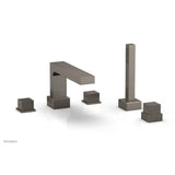 Phylrich - STRIA Deck Tub Set with Hand Shower 291-51 - Pewter