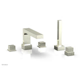 Phylrich - STRIA Deck Tub Set with Hand Shower 291-51 - Burnished Nickel