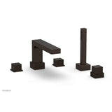 Phylrich - STRIA Deck Tub Set with Hand Shower 291-51 - Antique Bronze