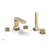 Phylrich - STRIA Deck Tub Set with Hand Shower 291-51 - Satin Brass