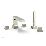 Phylrich - STRIA Deck Tub Set with Hand Shower 291-51 - Satin Nickel