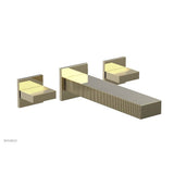 Phylrich - STRIA Wall Tub Set 291-56 - Polished Brass Uncoated