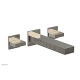 Phylrich - STRIA Wall Tub Set 291-56 - Polished Nickel